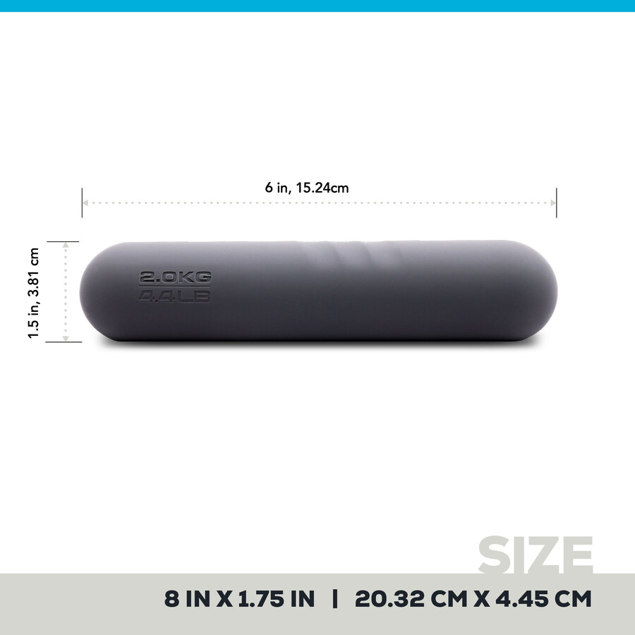 haltères - 2 kg 44 lb